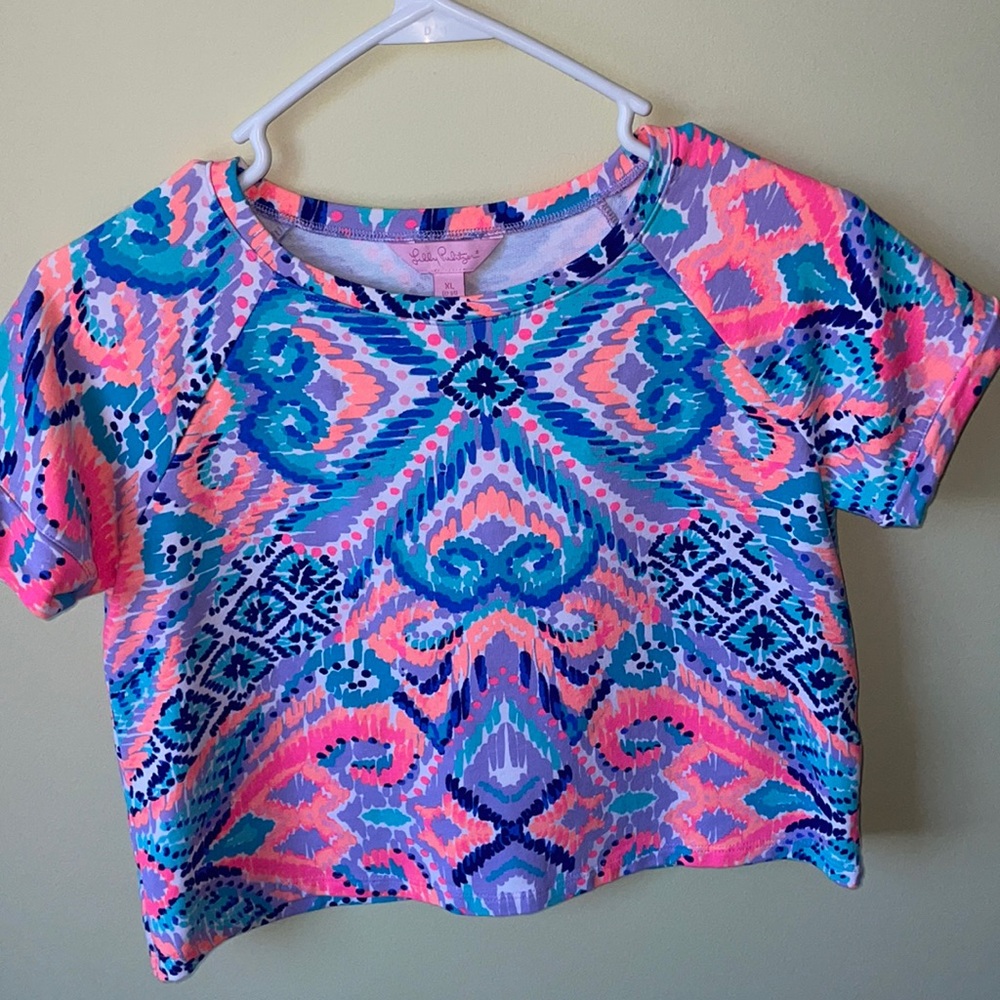 lilly pulitzer crop top